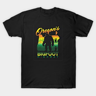 Oregon's Bigfoot Highway T-Shirt
